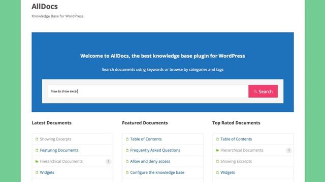 WordPress Knowledge Base - AllDocs смотреть онлайн