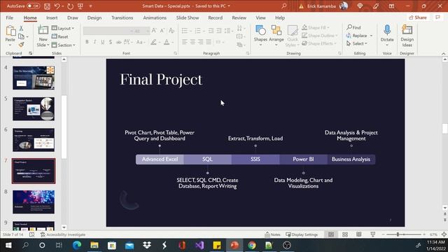 Episode 5 - Final Project | Ms Excel | SQL | SSIS | Power BI | Database | Data Analysis | ETL смотреть онлайн