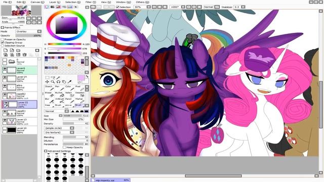 Speedpaint MLP - The Elements of Insanity смотреть онлайн