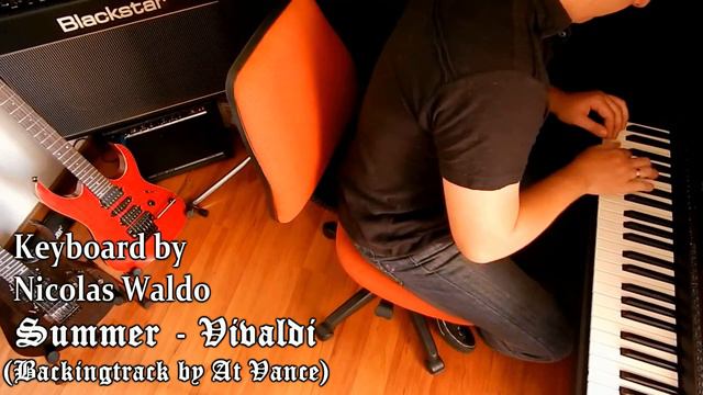 Summer 3 Presto - Vivaldi on Keyboard // Nicolas Waldo смотреть онлайн