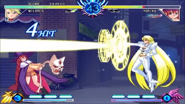Arcana Heart [PS2] - play as Mildred Avallone (playthrough) смотреть онлайн
