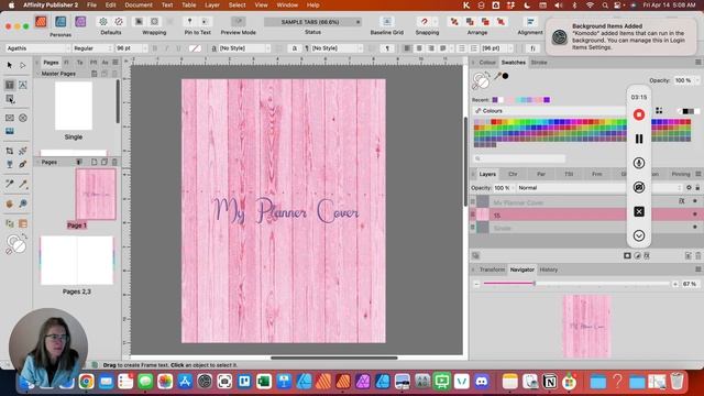How to Create a Digital Planner Cover with Affinity Publisher - Step-by-Step Guide смотреть онлайн