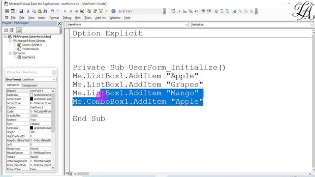 ListBox in excel VBA | Excel VBA | Excel VBA for Beginners смотреть онлайн