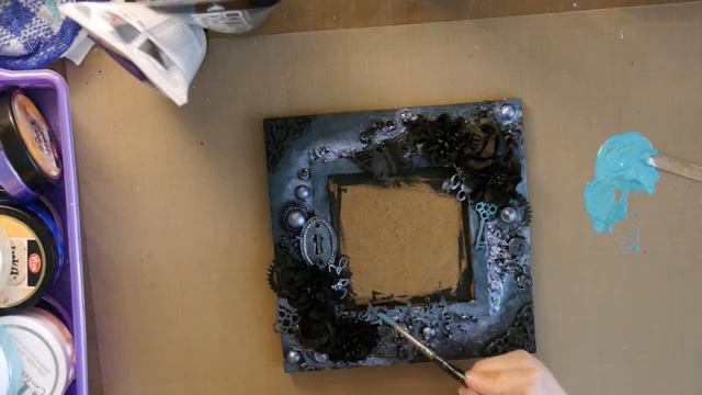 Mixed Media Altered Picture Frame смотреть онлайн