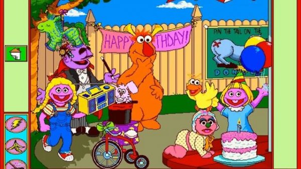 Sesame Street: Elmo's Art Workshop (PC,Windows) [1997]. Longplay.