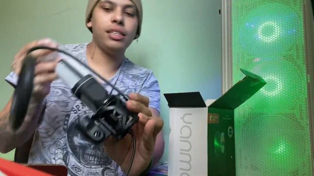 MICROFONE SF666R DO ALIEXPRESS UMBOXING смотреть онлайн