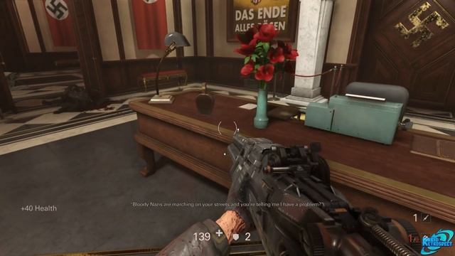 WOLFENSTEIN 2 The Diaries of Agent Silent Death All Cutscenes Movie (Game Movie) смотреть онлайн