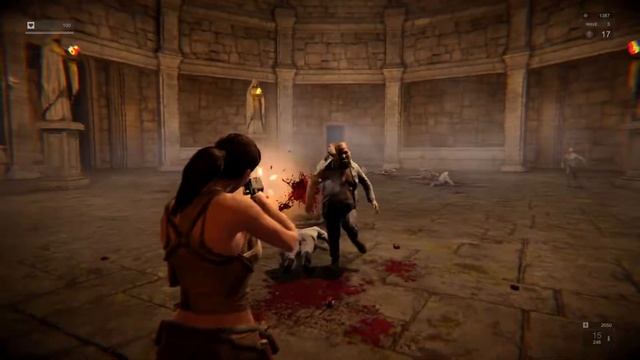 Blood Waves PC Gameplay / A Zombie Wave Shooter смотреть онлайн