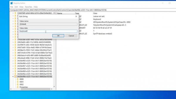 Solved: keyboard driver not working | Error code 19 | Win 7, 8, 10, 11