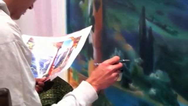 аэрография рисуем пейзажик смотреть онлайн