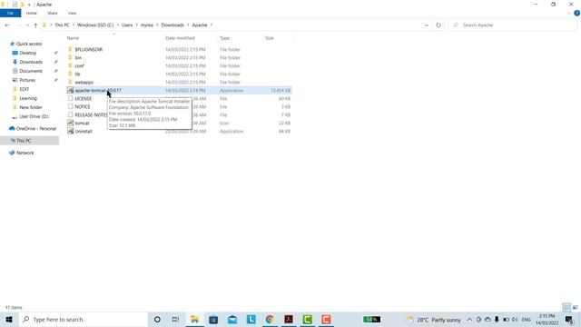 LEARN HOW TO INSTALL APACHE TOMCAT 10 ON WINDOWS 10 смотреть онлайн
