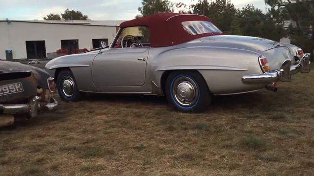 Restored Mercedes 190 SL VS Project Mercedes 190 SL Doctorclassic.eu смотреть онлайн