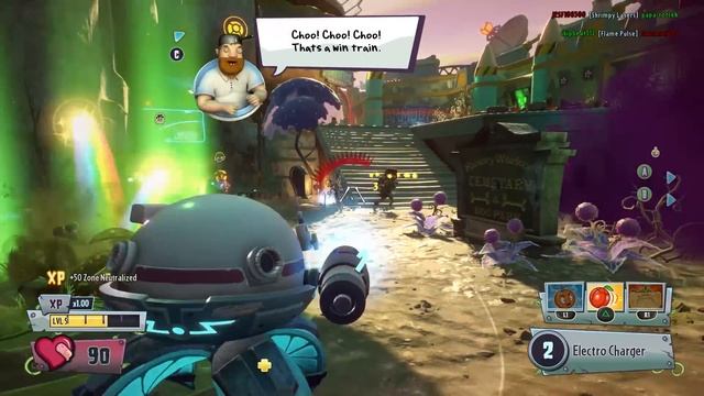 PLANTS VS ZOMBIES GARDEN WARFARE 2 MODE MIX ELECTRO CITRON IN ACTION ✅✅❌ смотреть онлайн