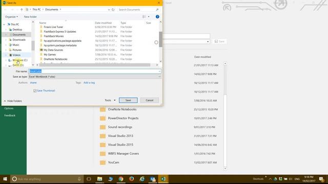 VBA Saving Document смотреть онлайн