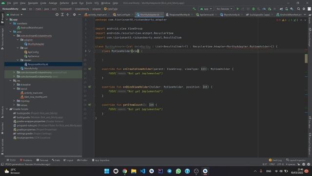 get Api with Recyclerview + Toast and Sound | KOTLIN смотреть онлайн