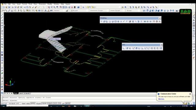 AutoCAD 3D Complete Tutorial-7 | 3D Stairs Drawing in AutoCAD | AutoCAD 3D House Modeling Tutorial смотреть онлайн