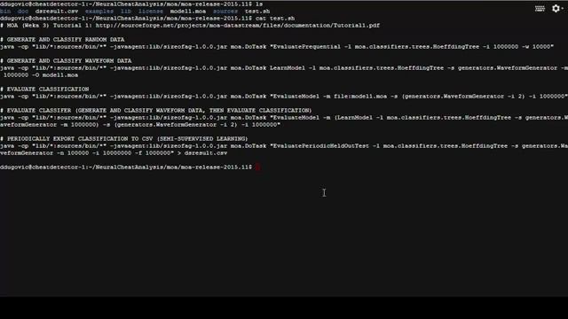 MOA (Weka 3) Neural Network Classifier #programming смотреть онлайн