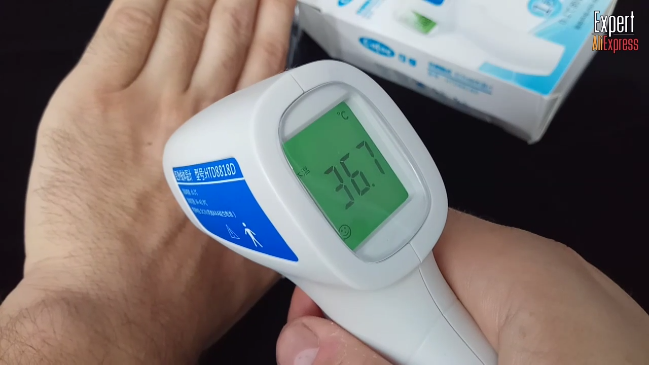 Бесконтактный термометр Cofoe HTD8818D | Обзор, Инструкция смотреть онлайн