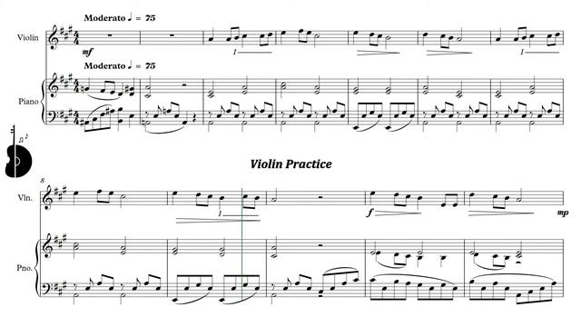 Suzuki Violin Book 1 | Long, Long Ago | Piano Accompaniment | PPM = 75 смотреть онлайн
