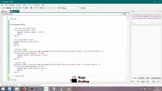 Tutorial B4A + SQLite Bahasa Indonesia (Part 3) смотреть онлайн