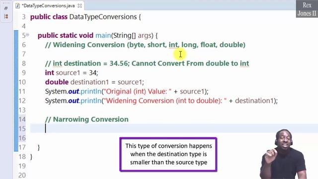 ✔ Java Data Type Conversions and Castings (Part 1) Programming Tutorial | (Video 131) смотреть онлайн