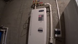 Подключение электрического котла ZOTA Lux с GSM управлением.