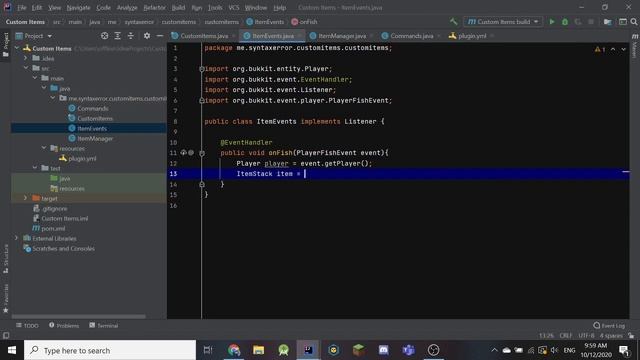 Creating a Grappling Hook (Minecraft Spigot Plugin) Tutorial смотреть онлайн
