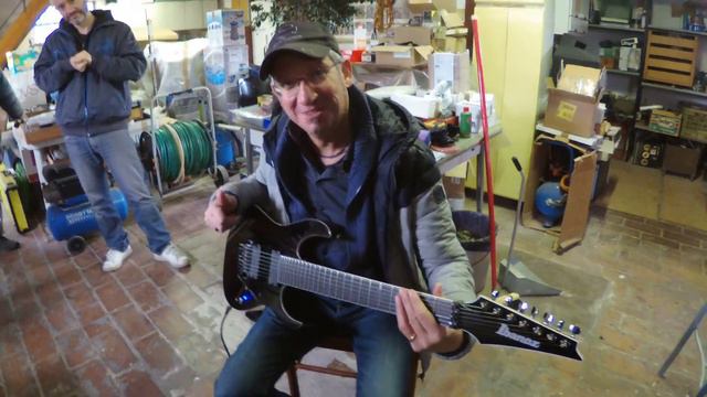 Test della Ibanez RG 7 corde del grandissimo Frank Caruso смотреть онлайн