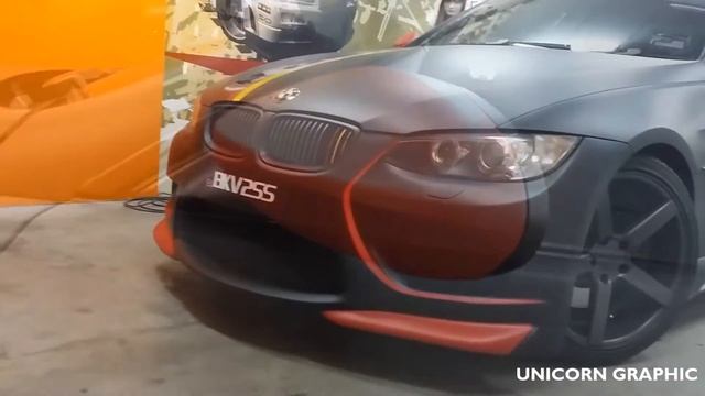 Oracal 651 Matte Black Film on BMW 335i (FULLWRAP) смотреть онлайн