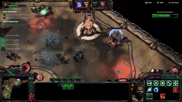 StarCraft 2 Arcade: Nexus Coop - Tosh смотреть онлайн