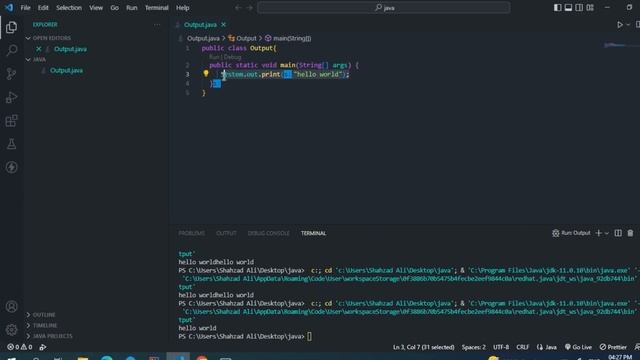 How to take output in java | Class #2 | Java Tutorial for Beginners смотреть онлайн