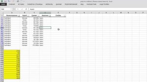Вставка в отфильтрованные ячейки