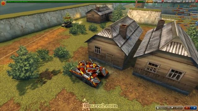 Танки Онлайн: Жырномамонт гнёт Кунгур ББП / Эпичная битва - Мамонт + Твинс + Инферно смотреть онлайн