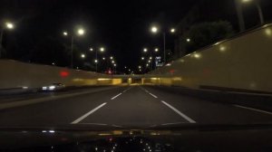 Night driving in Moscow area | Ночная дорога в Москве и области