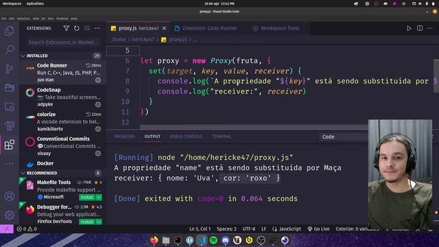 Usando Proxy no Javascript смотреть онлайн