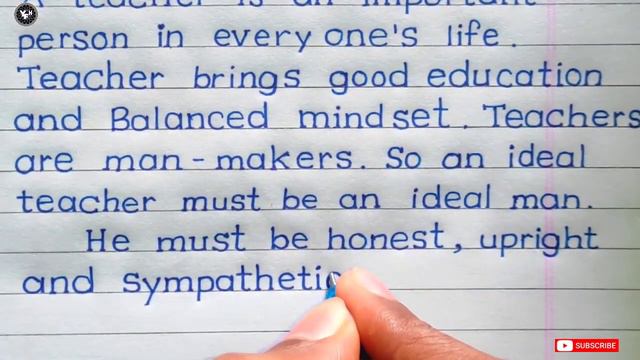 An ideal Teacher || ideal teacher essay || my favourite teacher || Teacher essay in english смотреть онлайн