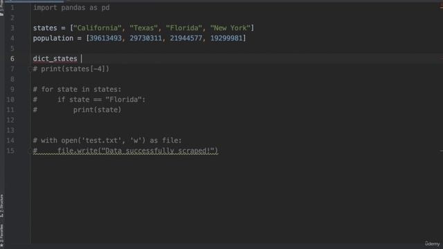 1. Introduction - 4. Python Basics for Web Scraping смотреть онлайн