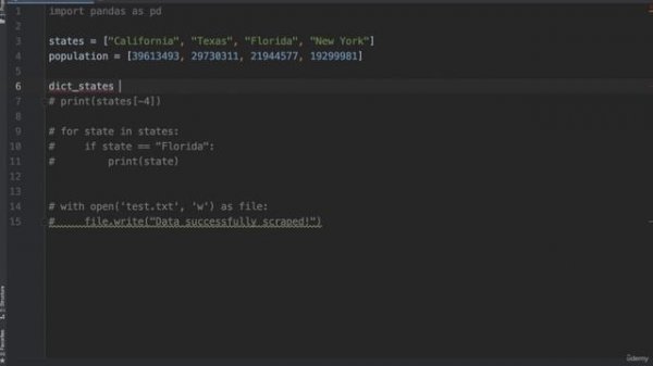 1. Introduction - 4. Python Basics for Web Scraping