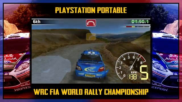 WRC: FIA World Rally Championship [PSP] #4 смотреть онлайн