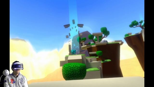 Windlands Gameplay (PSVR) Part 1 - The Swinging Guardian смотреть онлайн