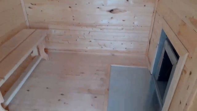 Модульная баня 2,4х4 с террасой 1,5х4 смотреть онлайн