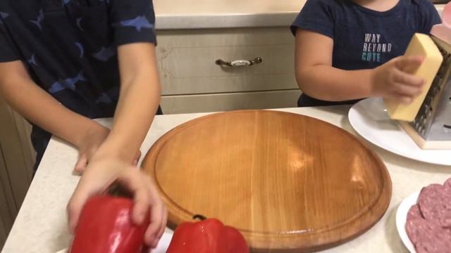 #Pizza 🍕 Как приготовить пиццу🍕   Вкусный рецепт👍 #Еда #food #kids😜