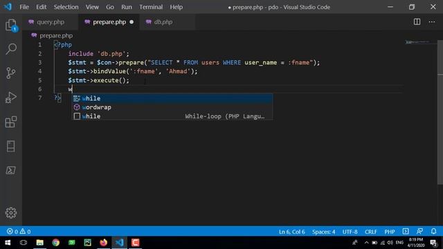 Fetch Data using named Parameters смотреть онлайн