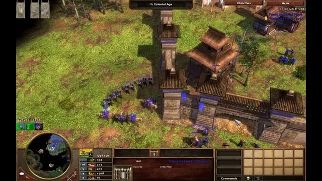 No Empire Lasts Forever - China M5 - Hard Walkthrough - Age of Empires III Asian Dynasties смотреть онлайн