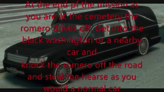 GTA IV Rare Cars Part 3 (romero/hearse) смотреть онлайн
