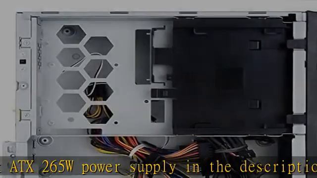 IN WIN Win CJ712.AU265TB3 Black Micro ATX Mini Tower Computer Case 8L Small Form Factor with 265W P смотреть онлайн