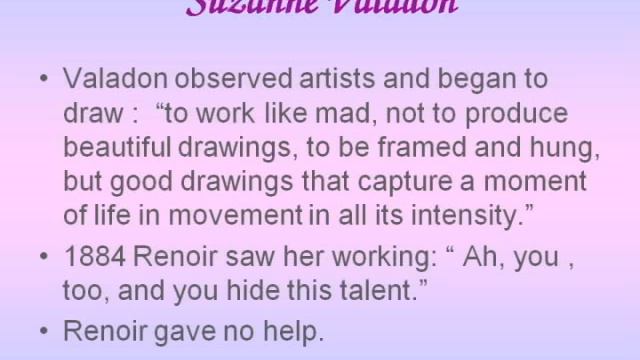 ARTH 4117 Post-Impressionism 1:  Suzanne Valadon