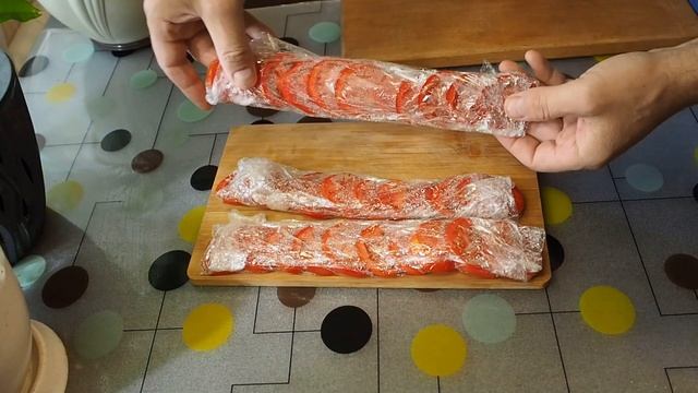 Как заморозить помидоры. Бабушкин рецепт. смотреть онлайн