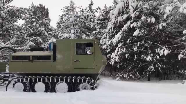 Вездеход двухзвенный Гидротрак смотреть онлайн