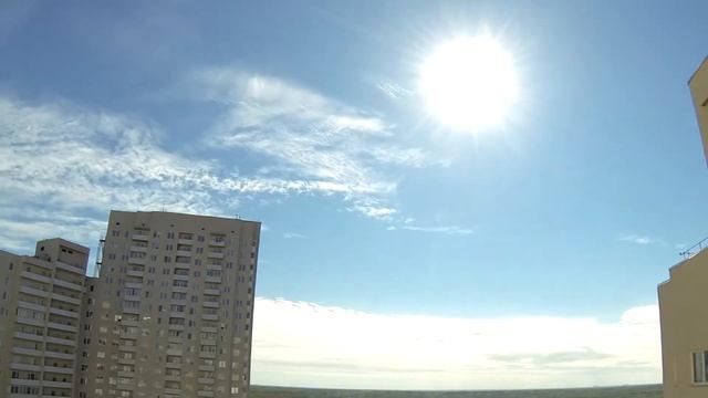 Небо над ЖК "Олимп" (Колпино) 3. Таймлапс (Time-Lapse) смотреть онлайн